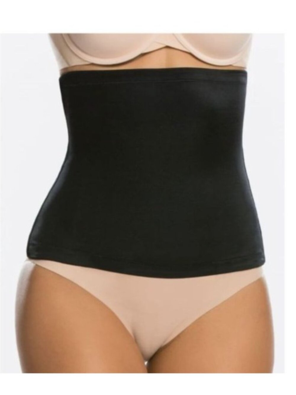 SPANX Women's Black Waist Cincher / Waist Shaper Band - Size Medium (#10087R)